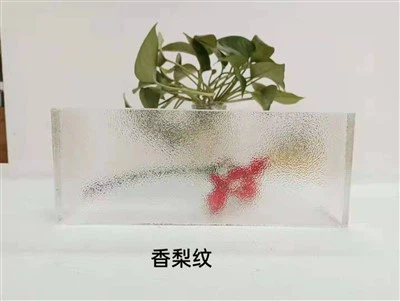 Ледени текстурирани у облику стакла